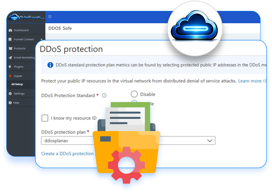 Seguridad NubeFunnels